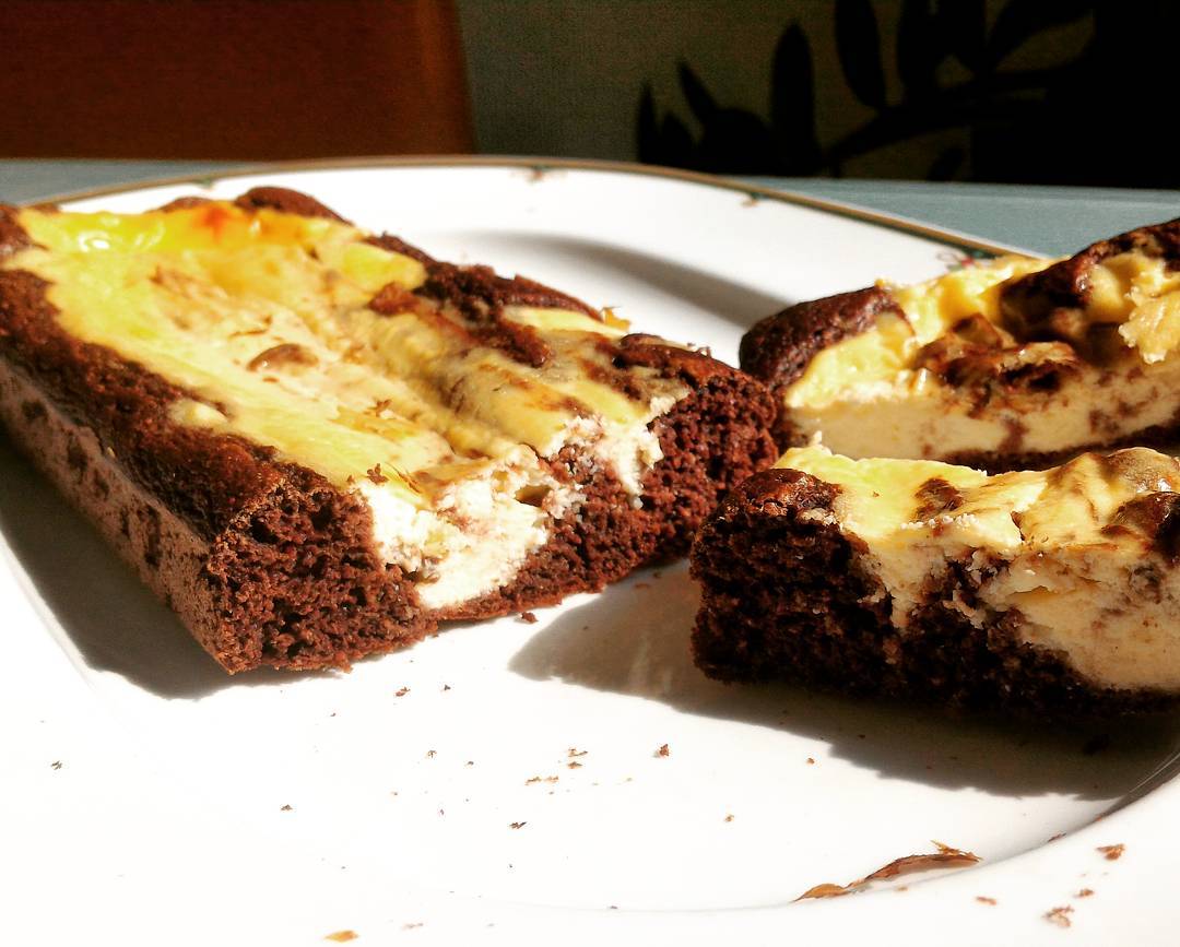 Brownie-Cheesecake 🍫🎂