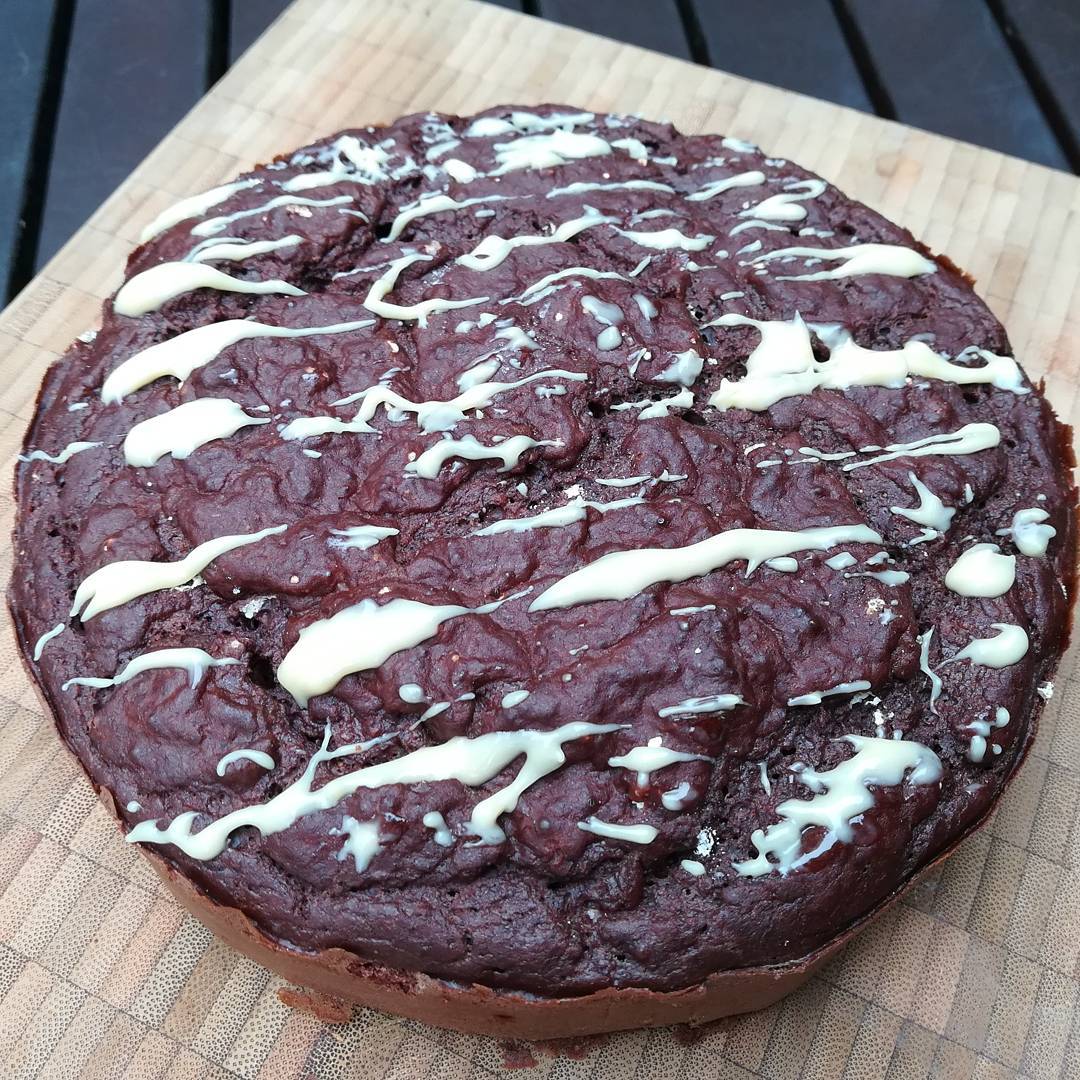 Zebra-Brownie-Kuchen 🦓🍰🍫