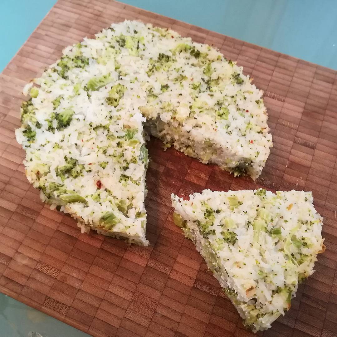 Brokkoli-Reis-Kuchen 🥦