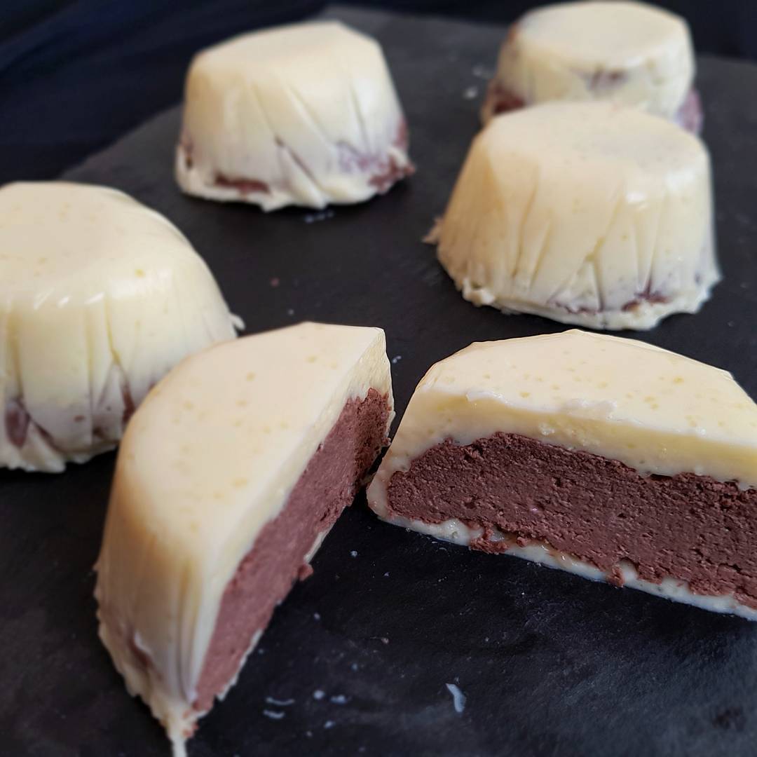 Double Chocolate Cheesecake Bites 🤤🍫🍰