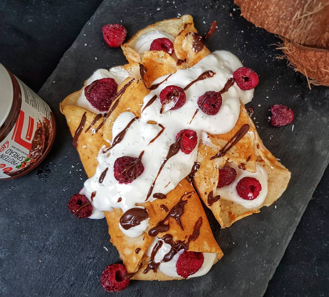 Gesunde Kokos Crêpes 🥥🥞